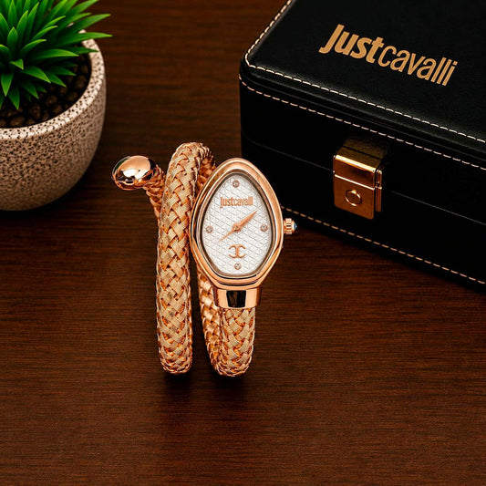 Just Cavalli Snake Bangle Watch – Premium Ladies Kada | 7AA Quality